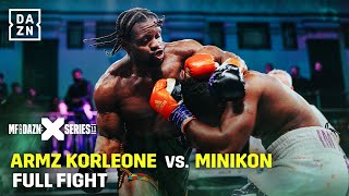 FULL FIGHT  Armz Korleone vs Minikon [upl. by Mahon]