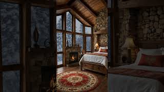 Escape To Magical Winter Cabins Cozy Up Fireside [upl. by Eniwtna]