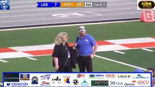 Lovington Football at Artesia [upl. by Hellene]