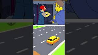 Nelson goes vroom vroom 🏎️ simpsons [upl. by Duester]