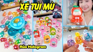 🐢🍎Siêu vui 🍑XÉ TÚI MÙ 🐢 RÙA SIÊU TO 🍓MOI TRÁI CÂY 🌟 Phát sáng theo yêu cầu Fan 🌟 quyensachnho diy [upl. by Dhiren]