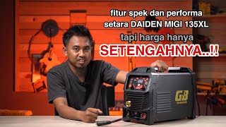 mesin las 5in1 multifungsi sekeren ini kok bisa murah  GB WELDING MACHINE 140 MIG TIG MMA FCAW [upl. by Sakul]