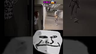 Facing ghost girls vs boys trollface edit trollshorts [upl. by Asirac]