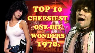 Top 10 Cheesiest OneHit Wonders of the 1970s [upl. by Saddler]