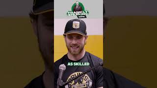 Elias Lindholm on playing with David Pastrnak [upl. by Ridgley]