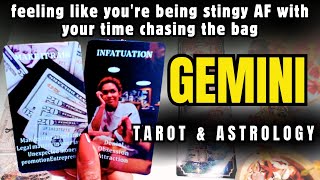 Gemini Tarot ♊ while you chase your bag they feel neglected chasing you [upl. by Ahsehyt]