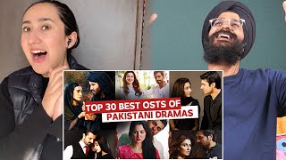 Indian Reaction to Top 30 Best OSTs Of Pakistani Drama  Raula Pao [upl. by Ranna]