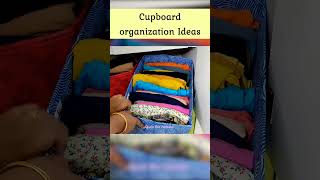 Cupboard Organization ideas  சிறிய Cupboardல் நிறைய துணிகள் வைக்கலாம்  கலைந்து போகாது [upl. by Malone]