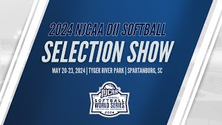 2024 NJCAA DII Softball World Series Selection Show [upl. by Karen455]