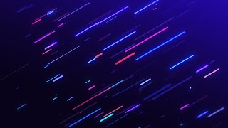 Rounded Neon Multicolored lines Animation Background Video  Footage  Screensaver [upl. by Gievlos]