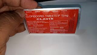 Clavix 75 MG Tablet Full Review [upl. by Enellij]