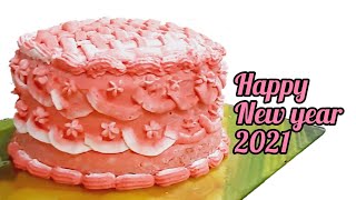 Birthday Cake Recipe  New Year 2021 Special Cake [upl. by Asilahs848]