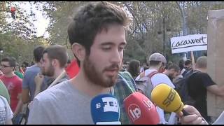 VIDEO MANIFESTACIÓN SOBRE EDUCACIÓN VALENCIA ALICANTE Y CASTELLÓN UNIDOS CONTRA LA LEY WERT [upl. by Arocal]