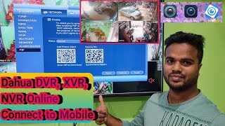 how to dahua cctv camera connect to mobile dahua dvr xvr nvr online configuration bangla [upl. by Lance2]