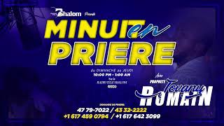 Radio Tele Shalom  En Direct  Minuit En Prière [upl. by Nannek762]