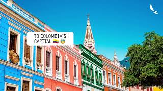 Fly from London to Bogotá with our nonstop filghts [upl. by Narrat]