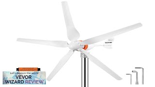 VEVOR Wind Turbine Generator 12VAC Wind Turbine Kit 500W Wind Power Generator Review [upl. by Itsirc36]