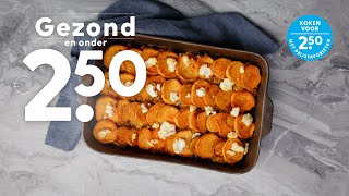 Vegetarische ovenschotel met zoete aardappel  Recept  Allerhande [upl. by Annoirb]