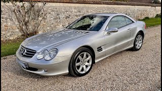 MERCEDES 500 SL V8 de 2001 à vendre chez GT VINTAGE CLASSIC CARS [upl. by Imray]