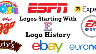 Logos Starting With quotEquot Logo History [upl. by Walczak311]