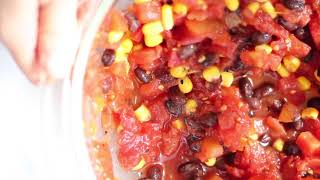 Shortcut Black Bean amp Corn Salsa [upl. by Deeraf46]