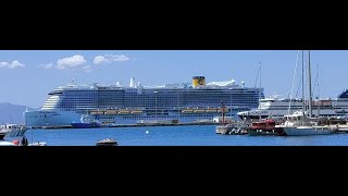 Costa Smeralda Cruise Ship quotTourquot 4K 1st time August 2024 ENG [upl. by Ahseinod]