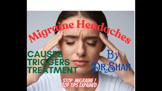 Migraine Headaches Symptoms Triggers amp Treatmentmigrainerelief migrainecausesmigrainetriggers [upl. by Aiuqes]