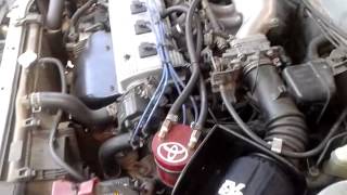 4afe toyota a series with audio [upl. by Akiemat]