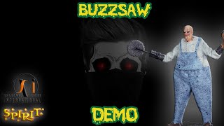 Spirit Halloween Seasonal Visions Buzzsaw 2021 Demo [upl. by Ayerdna145]