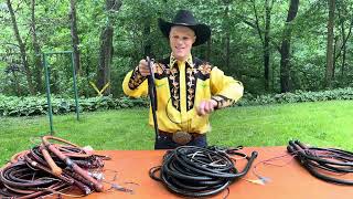 50 Bullwhips—50 different Whip Makers [upl. by Lock]