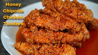 The BEST Honey Chipotle Chicken Tenders Game Day Meal [upl. by Gris]