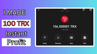 Troncasa review How I earn 100 TRX ₦13500 without stress  New website to make money in Nigeria [upl. by Hellman]