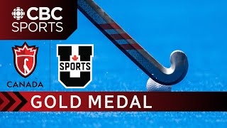 Field Hockey Canada University Championship Gold Medal Game  CBCSports [upl. by Oshinski346]