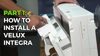 How to install a Velux Integra Electric Roof Window  Part 1 [upl. by Attiuqehs]