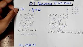 Quadratic Expression Mathematics Book D2 Chapter 3 quadraticexpression practicenow class8 [upl. by Kraska]