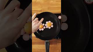 Easy Fried Eggs Recipe for Beginners 🍳 EggRecipes [upl. by Nolyaj]