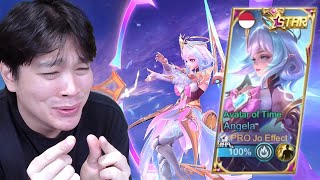 Review Skin STAR 2023 Angela Auto Desah Kalo Secuakep Ini  Mobile Legends [upl. by Carolan]