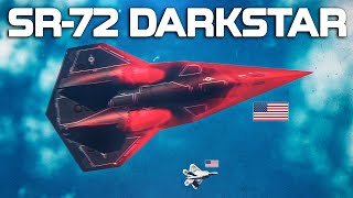 SR72 Darkstar amp F22 Raptor  DEEP STRIKE  Digital Combat Simulator  DCS [upl. by Ryle]