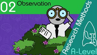 Observation  Research Methods  A Level Psychology [upl. by Christian]