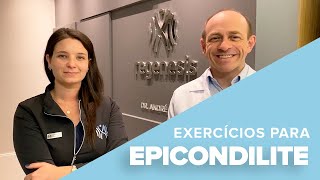 Exercícios para EPICONDILITE lateral e medial [upl. by Ahsino]