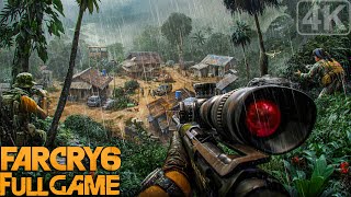 Far Cry 6  Full Game Cinematic Playthrough  4K RTX ON [upl. by Palmira]