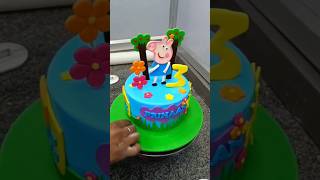 Peppa pig Cake  Peppa pig Cake Design cake cakedesign shorts shortsfeed viralvideo ytshorts [upl. by Bird830]