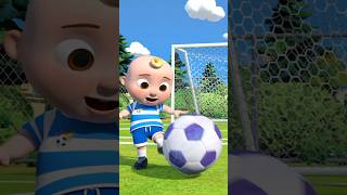 Best Friends Pass the Soccer Ball Teamwork GOAL shorts cocomelon [upl. by Syl]