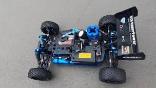 Running HSP Nitro RC Buggy For The First Time Part 1 [upl. by Moe]