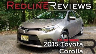 2015 Toyota Corolla – Redline Review [upl. by Ssej]