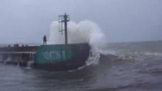 Storm in Ustka [upl. by Imotih]