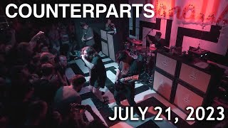 Counterparts  Full Set w Multitrack Audio  Live  Mahalls [upl. by Coletta]