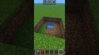 Minecraft new water block 😱😱😱minecraft shorts waterlogicwaterblock [upl. by Close]