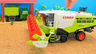 Baustelle amp Trecker für Kinder  Feuerwehr amp Bagger  Kinder Spielzeugwelt [upl. by Razaele]