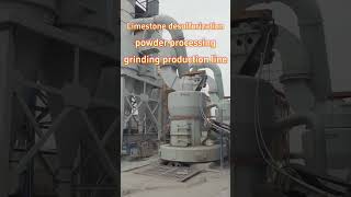 Limestone desulfurization powder processing grinding production line machine grindingmachine [upl. by Nawrocki384]